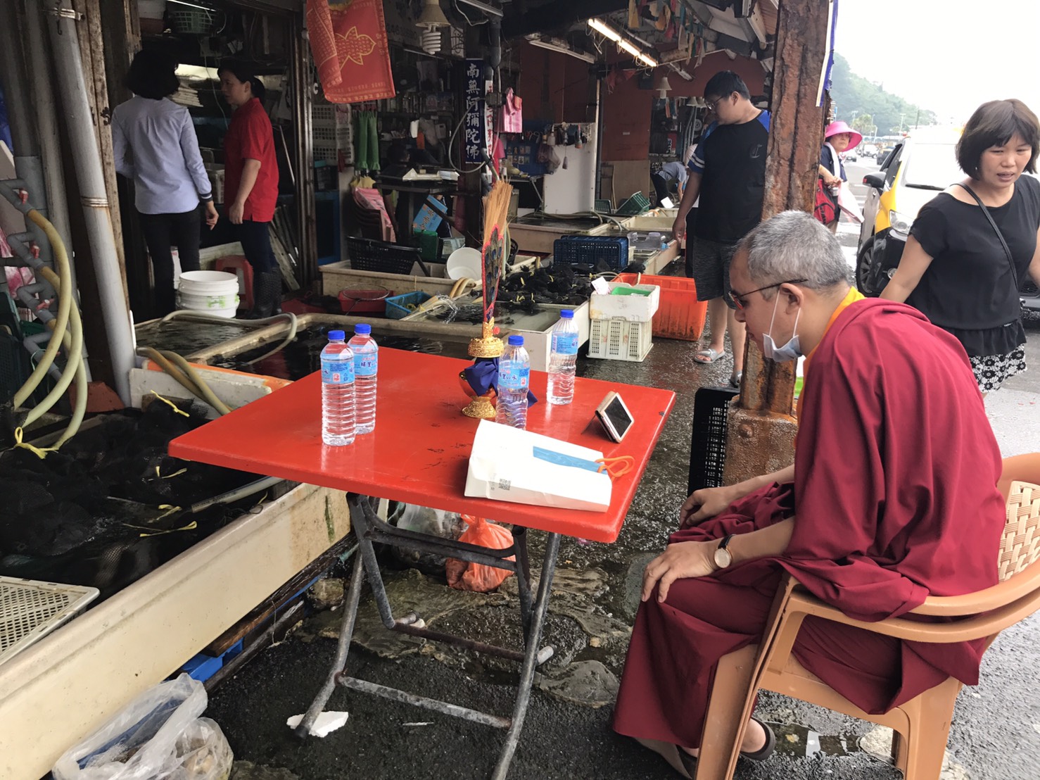 殊勝吉祥日 凱筑堪布．蔣揚師父幫忙大家放生活動